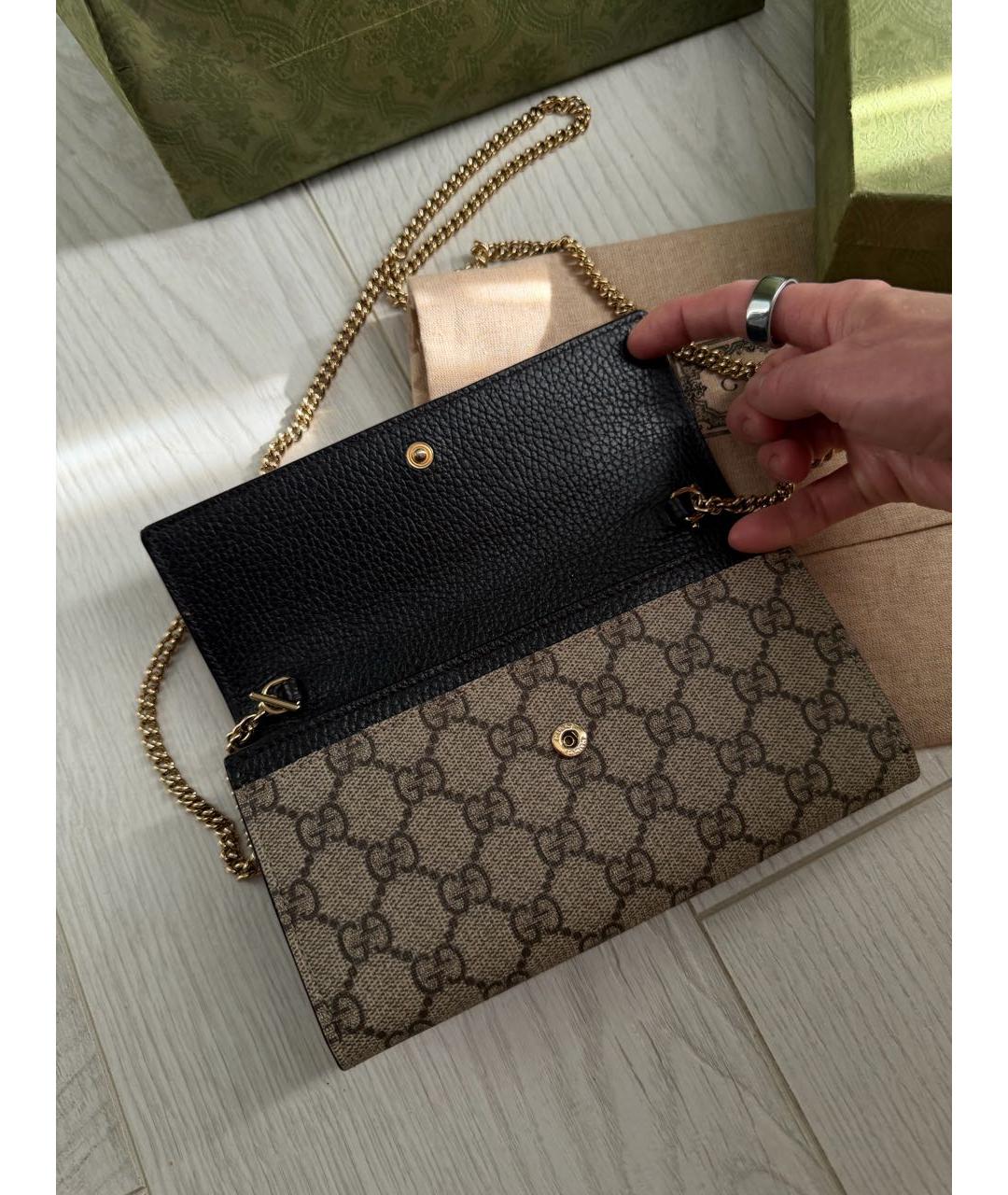 GUCCI Бежевая сумка через плечо, фото 4