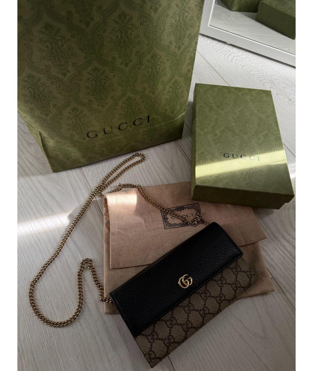 GUCCI Бежевая сумка через плечо, фото 2