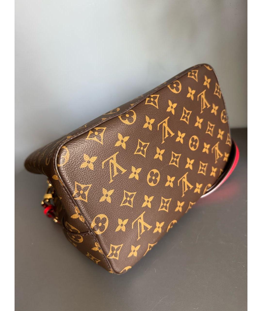 LOUIS VUITTON Коричневая сумка тоут, фото 5