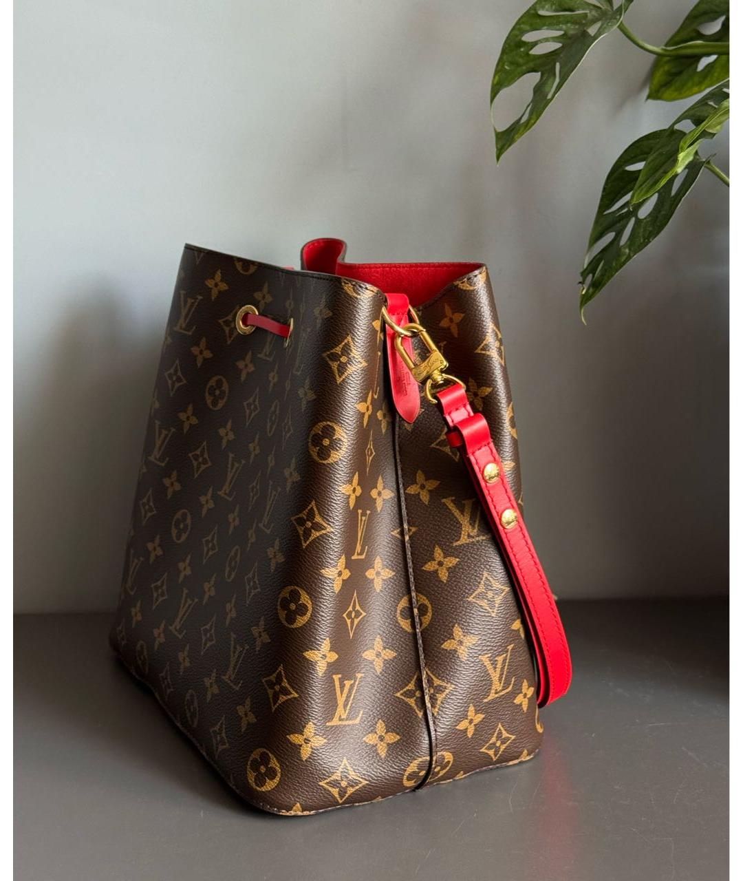 LOUIS VUITTON Коричневая сумка тоут, фото 2