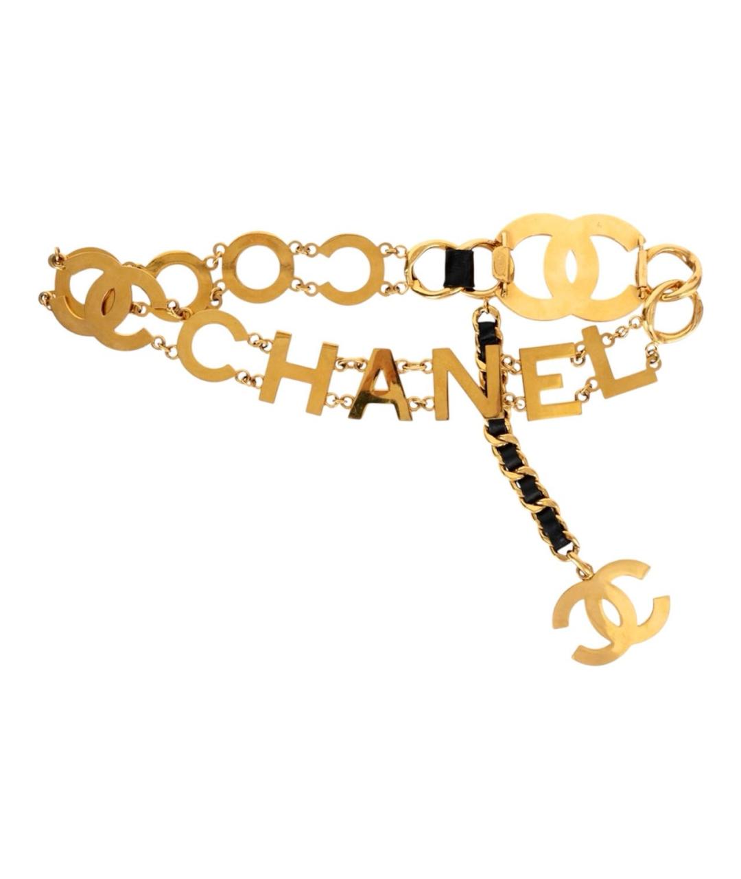 CHANEL Черный кожаный ремень, фото 9