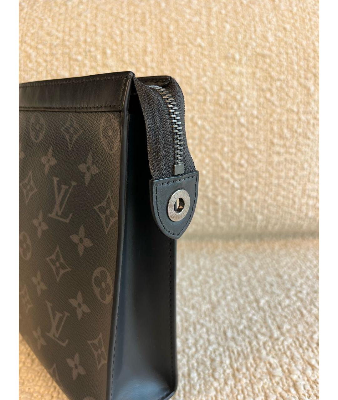 LOUIS VUITTON Черная папка для документов, фото 4