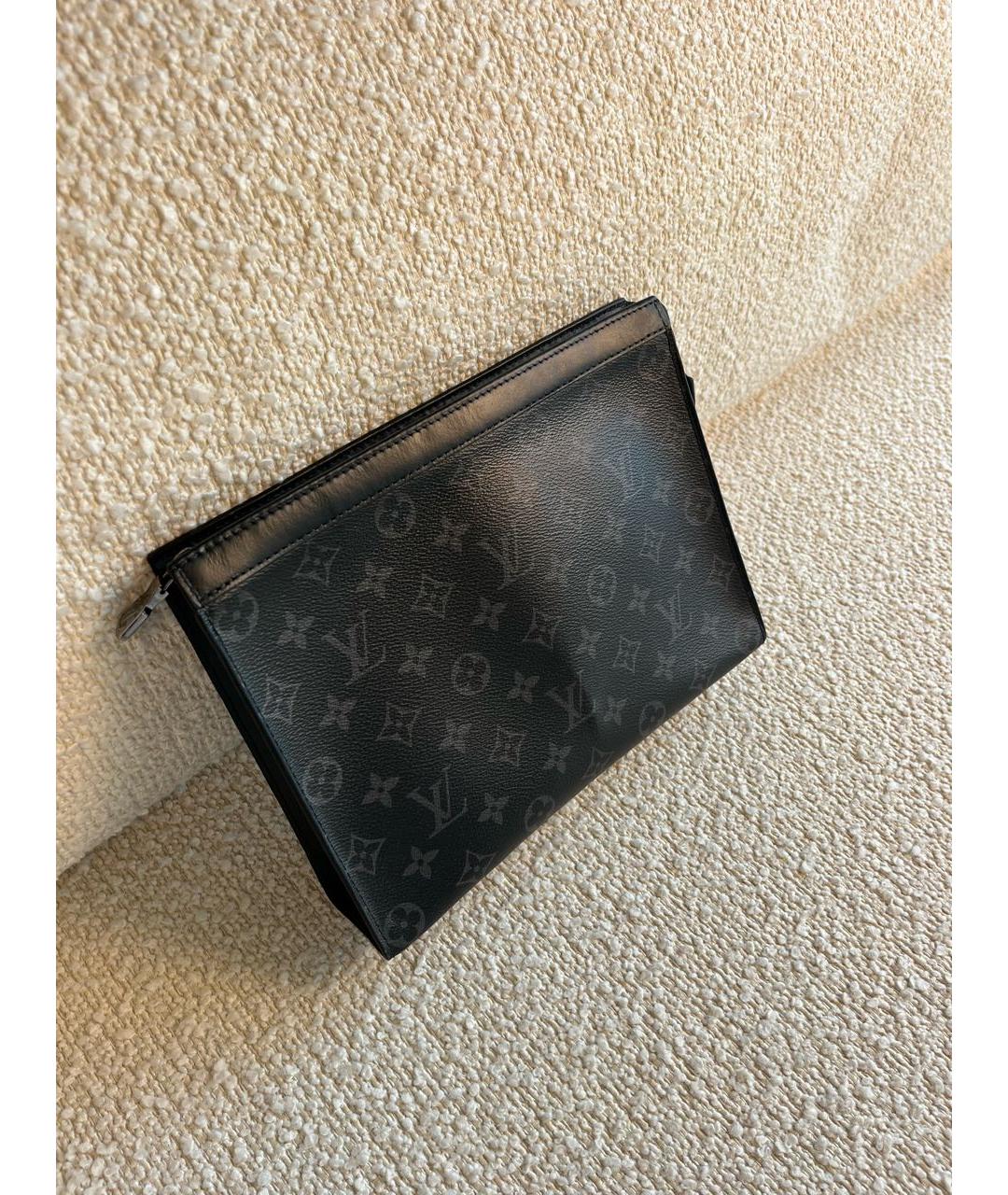 LOUIS VUITTON Черная папка для документов, фото 2