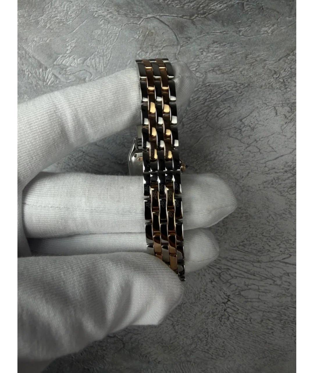 CARTIER Белые часы из розового золота, фото 6