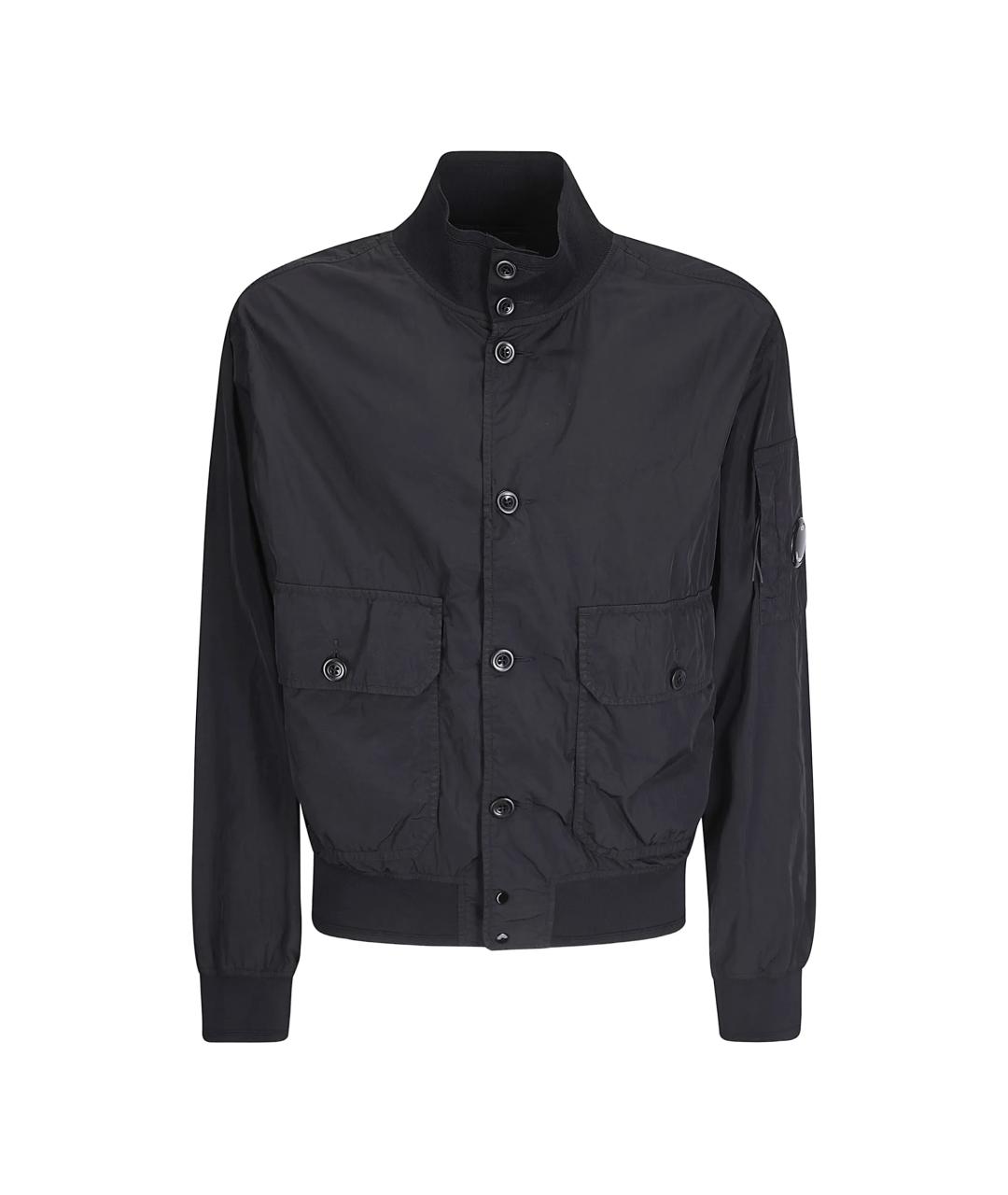 CP COMPANY Темно-синяя полиамидовая куртка, фото 1