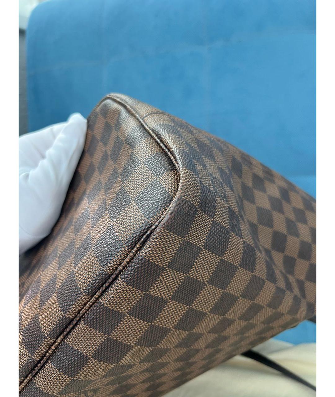 LOUIS VUITTON Коричневая сумка тоут, фото 5