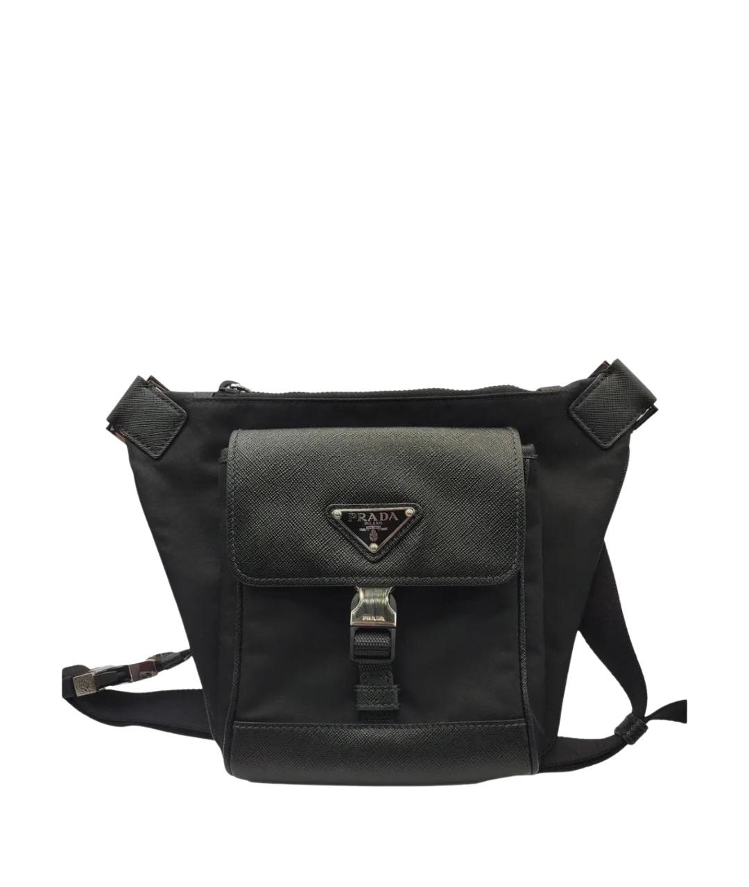 PRADA Черная сумка на плечо, фото 1