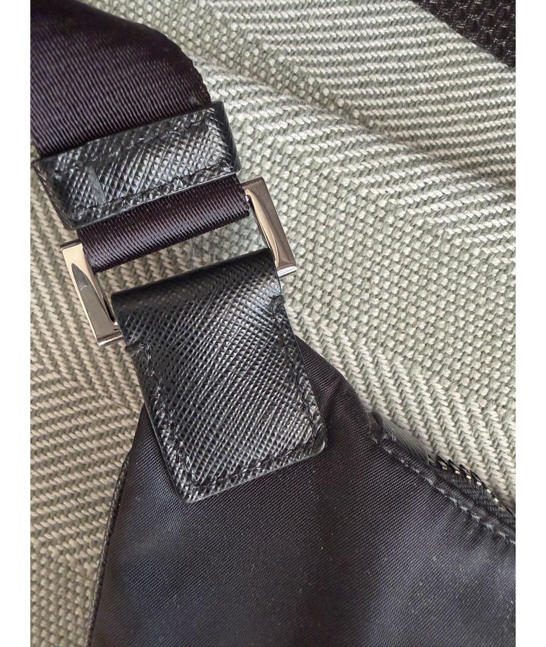 PRADA Черная сумка на плечо, фото 8