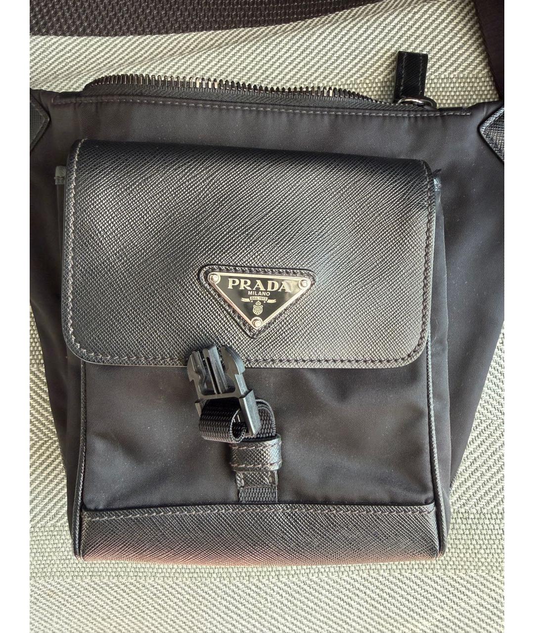 PRADA Черная сумка на плечо, фото 2