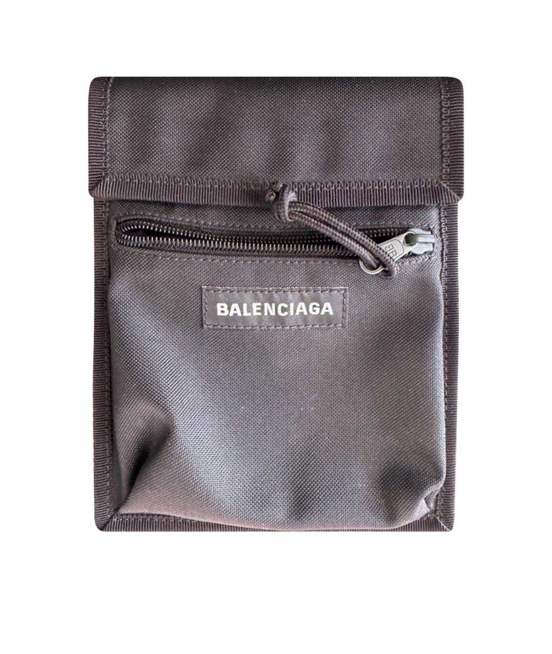 BALENCIAGA Черная сумка на плечо, фото 1