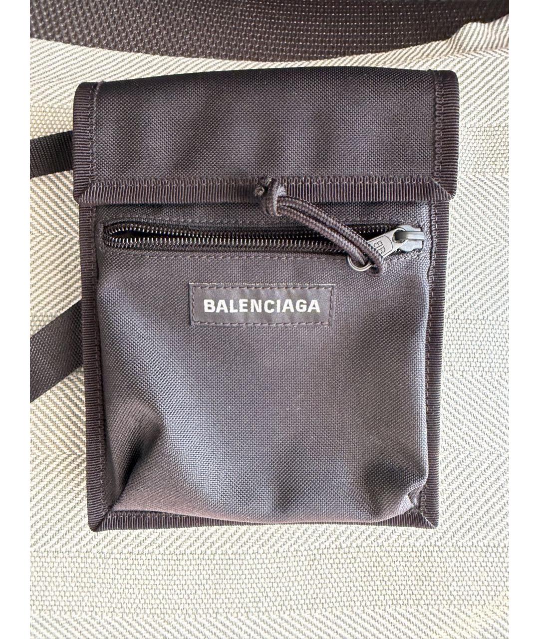 BALENCIAGA Черная сумка на плечо, фото 4