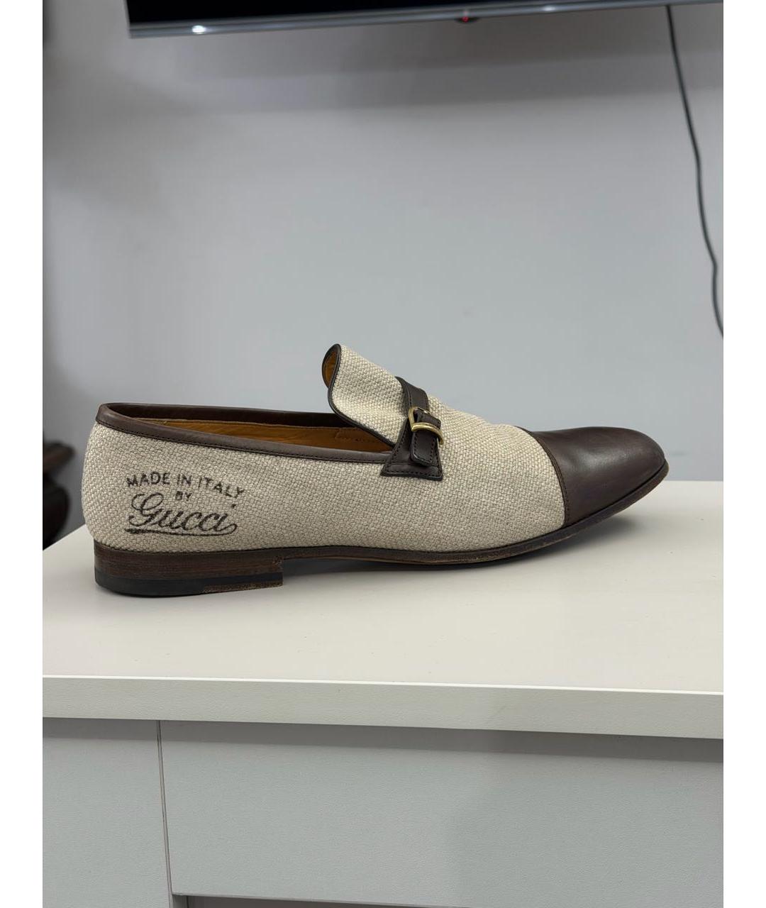 GUCCI Мульти текстильные туфли, фото 7