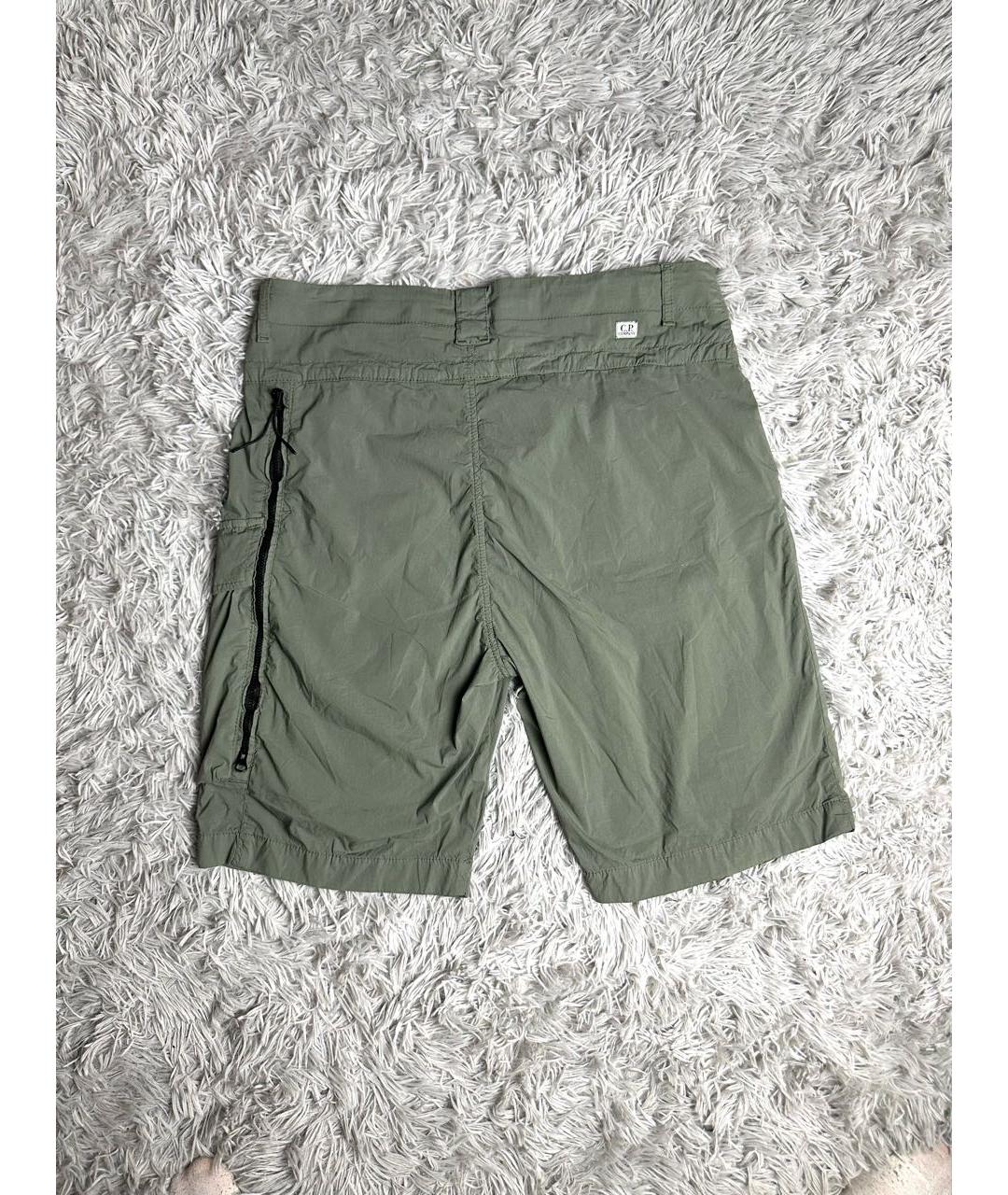 CP COMPANY Хаки хлопковые шорты, фото 4