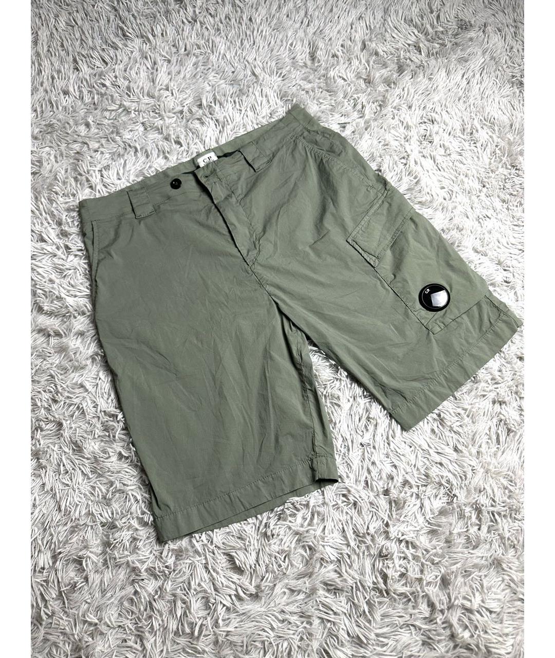 CP COMPANY Хаки хлопковые шорты, фото 2