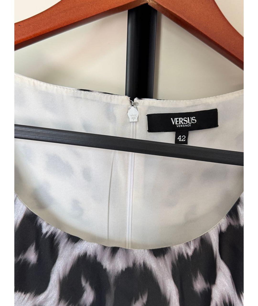VERSUS VERSACE Мульти вискозное платье, фото 3