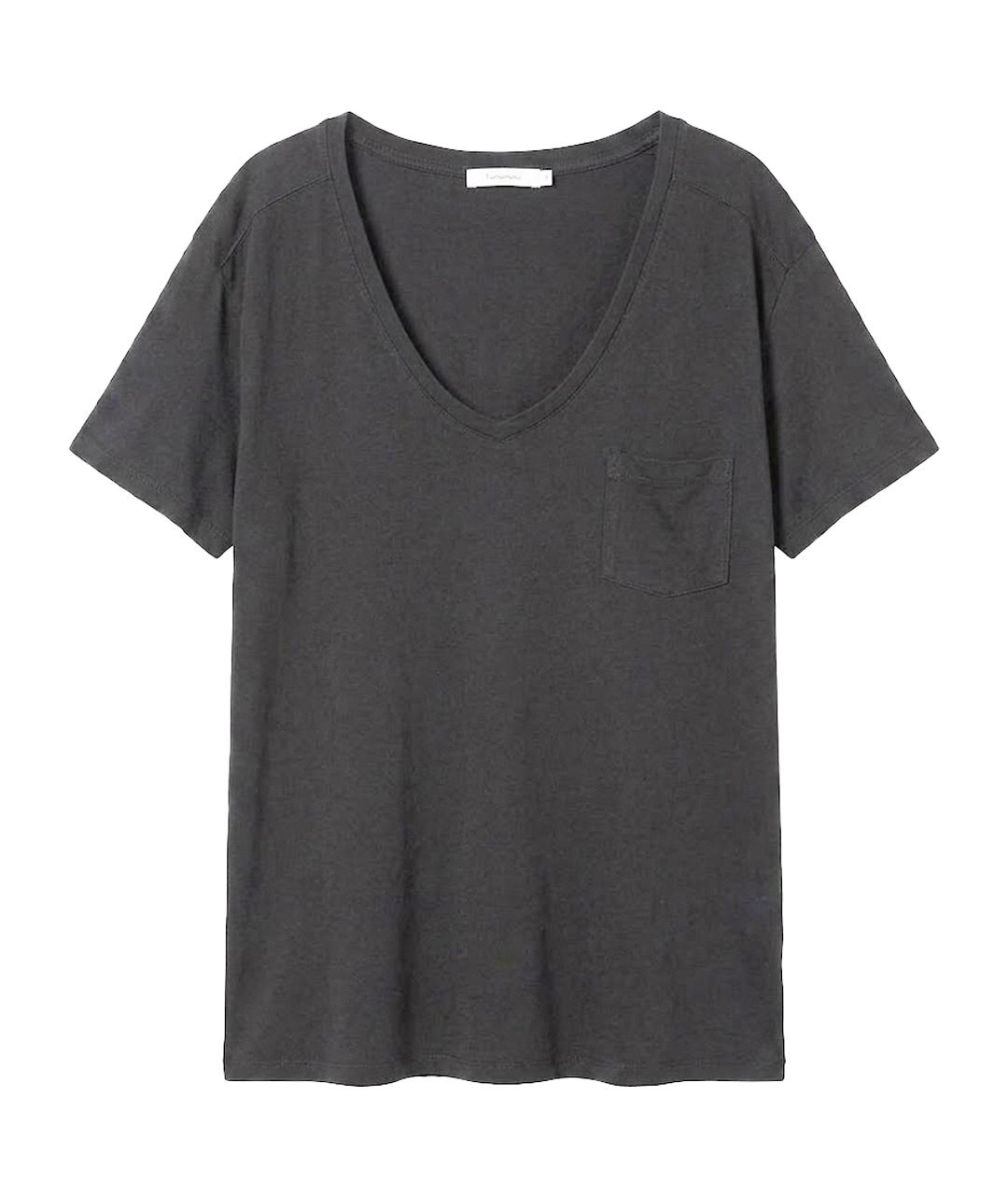 ALEXANDER WANG Черная вискозная футболка, фото 1