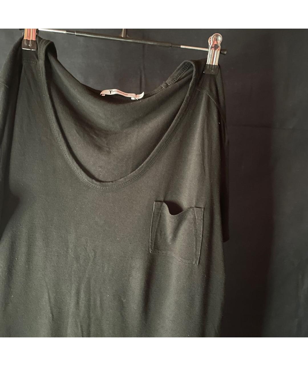 ALEXANDER WANG Черная вискозная футболка, фото 5