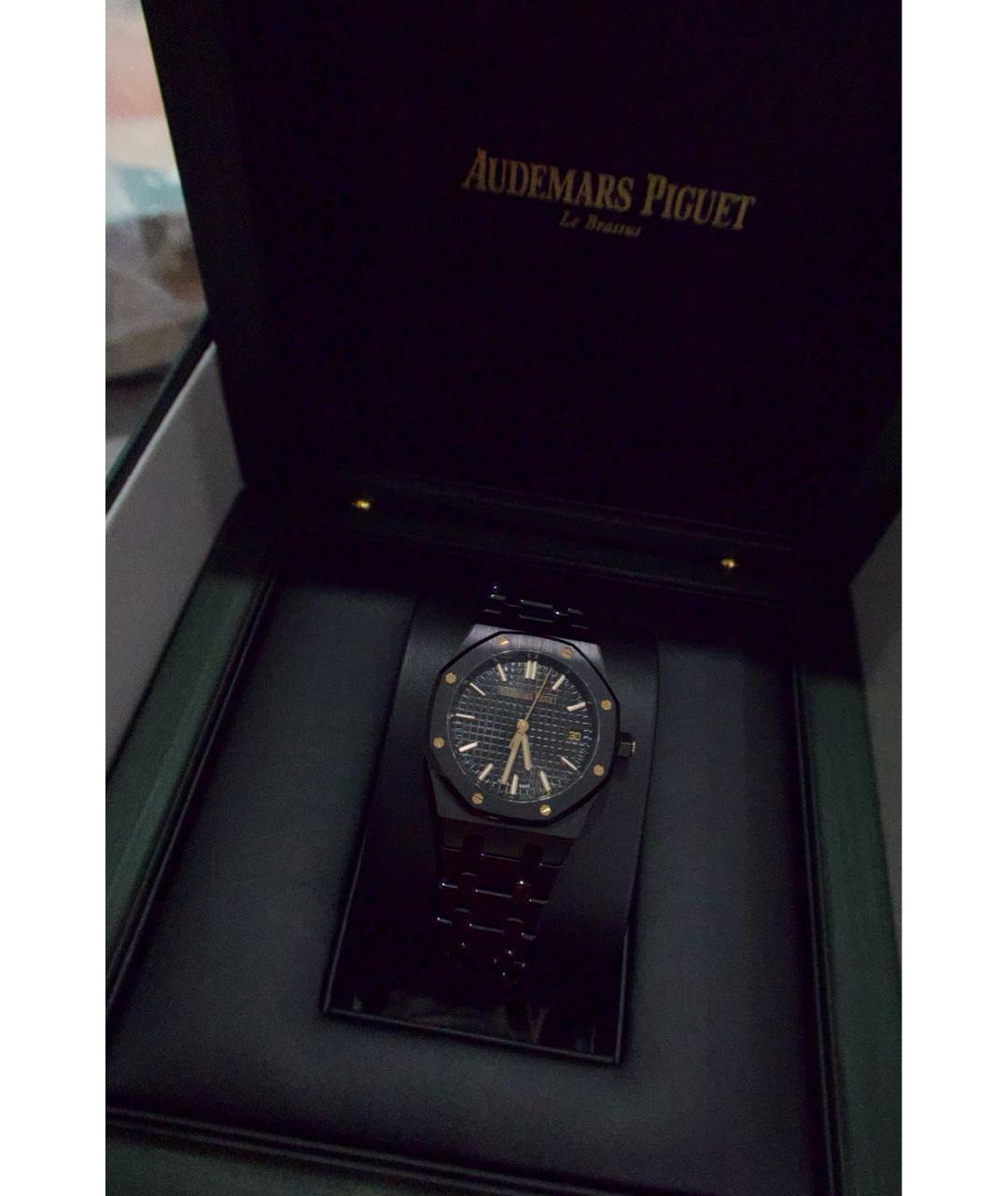 Audemars Piguet Черные керамические часы, фото 6