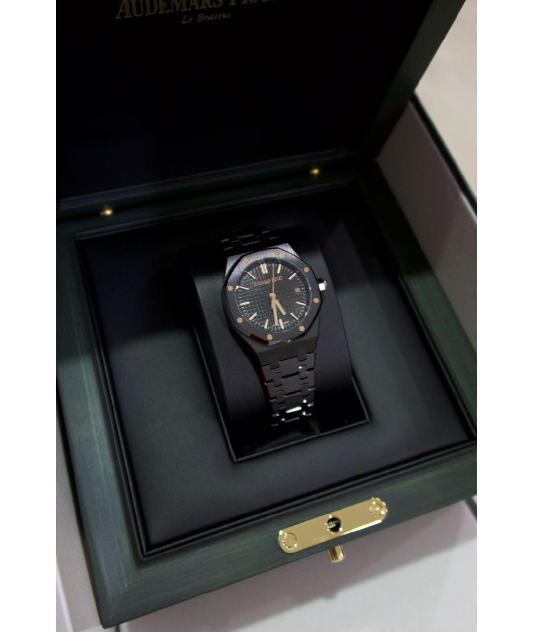 Audemars Piguet Черные керамические часы, фото 5