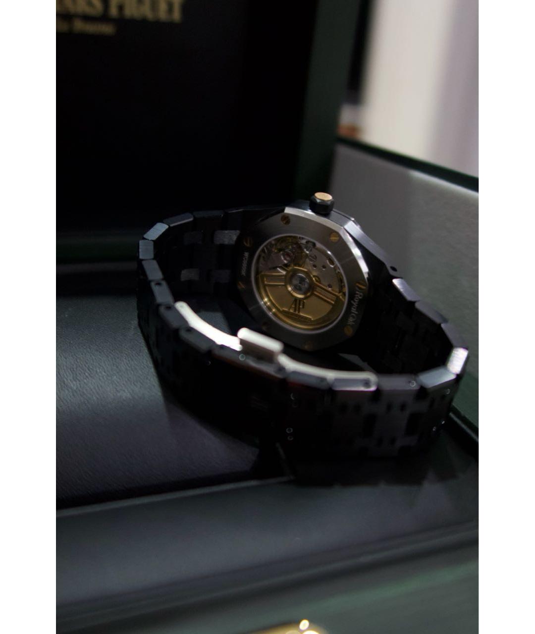 Audemars Piguet Черные керамические часы, фото 3