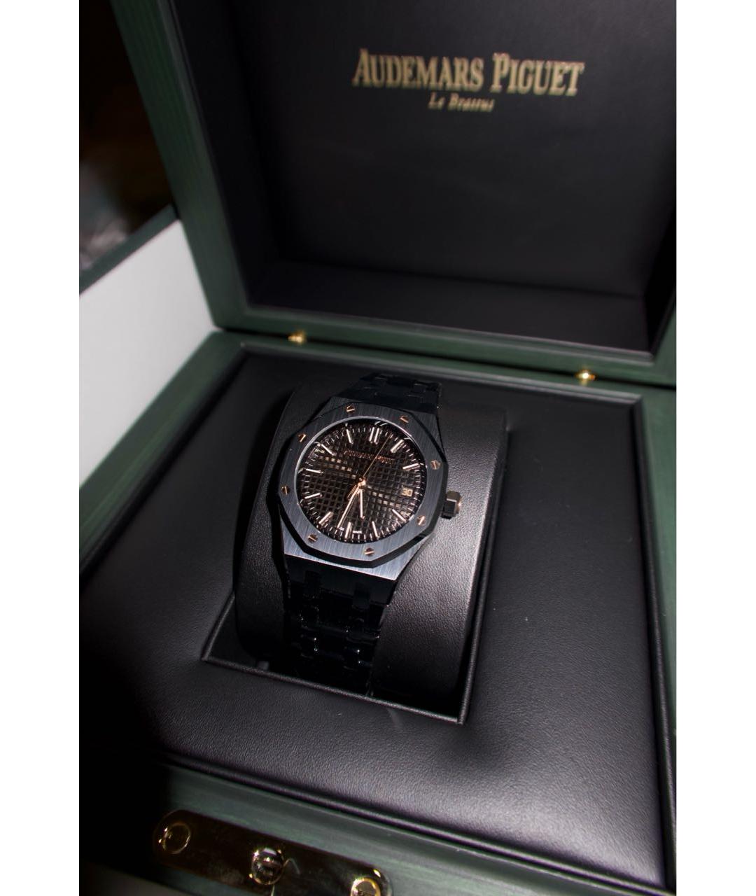 Audemars Piguet Черные керамические часы, фото 7