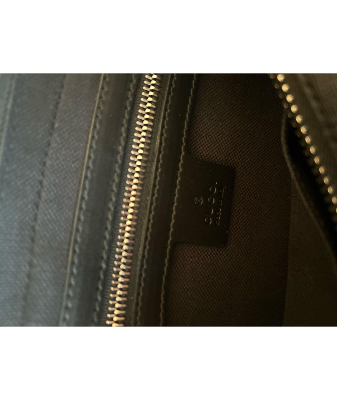 GUCCI Черная поясная сумка, фото 4