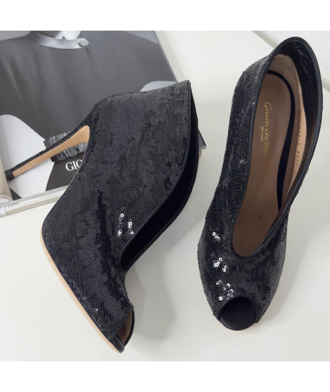 GIANVITO ROSSI Черные ботильоны, фото 6