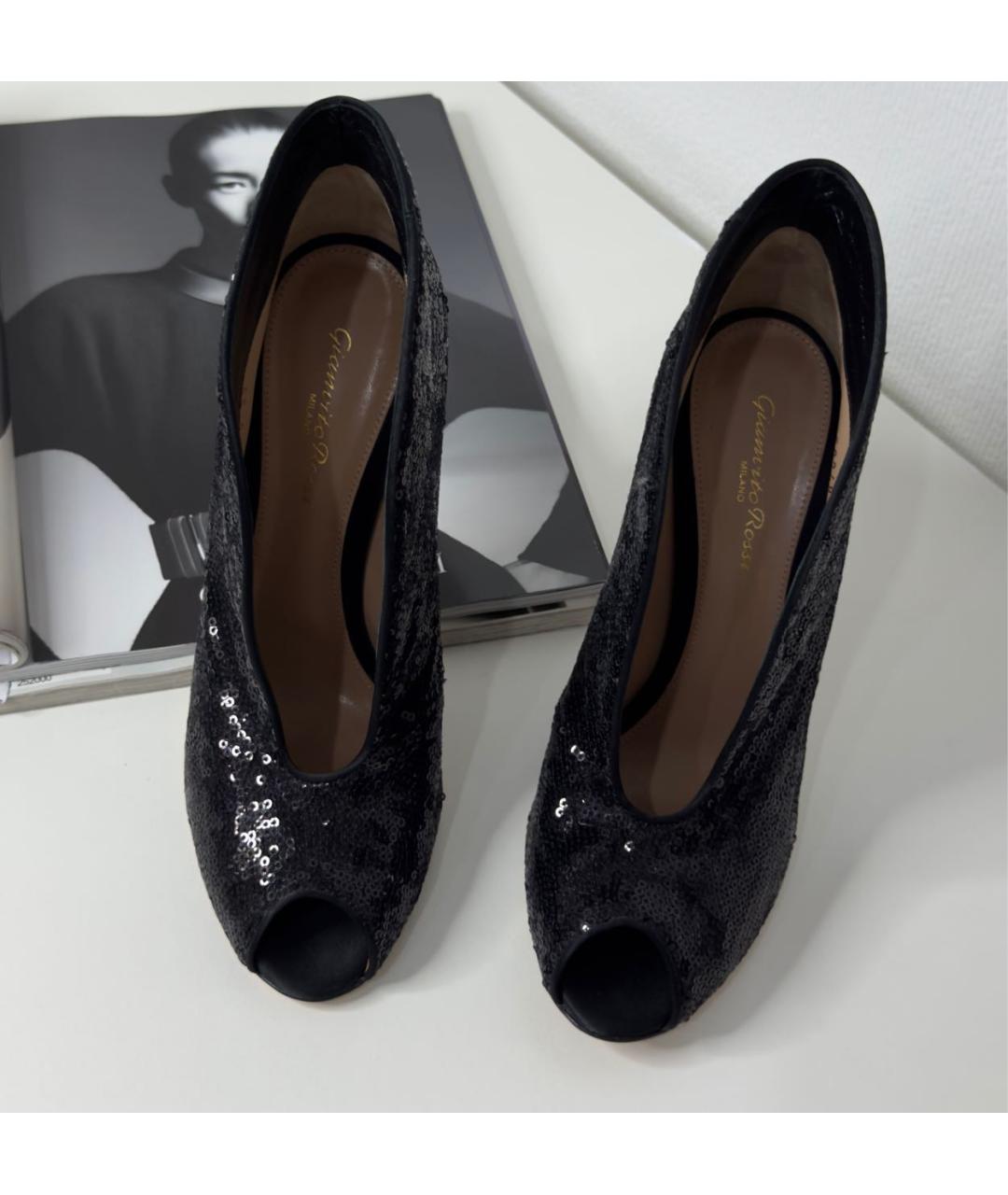 GIANVITO ROSSI Черные ботильоны, фото 4