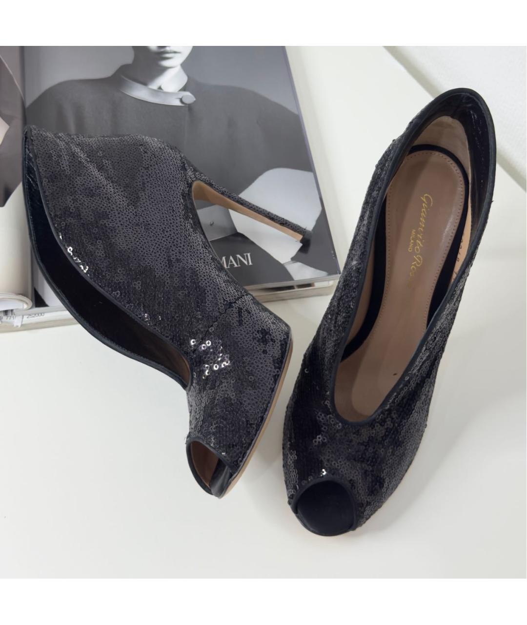 GIANVITO ROSSI Черные ботильоны, фото 5