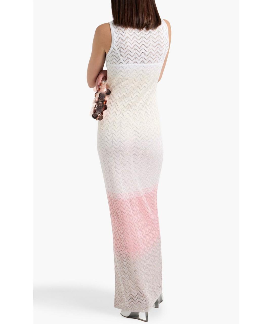 MISSONI Розовое вискозное повседневное платье, фото 3