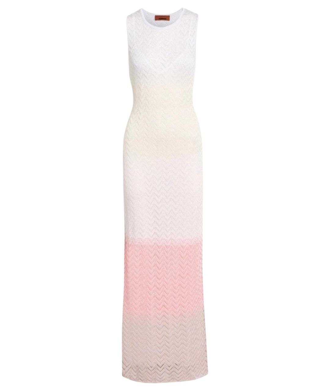 MISSONI Розовое вискозное повседневное платье, фото 1
