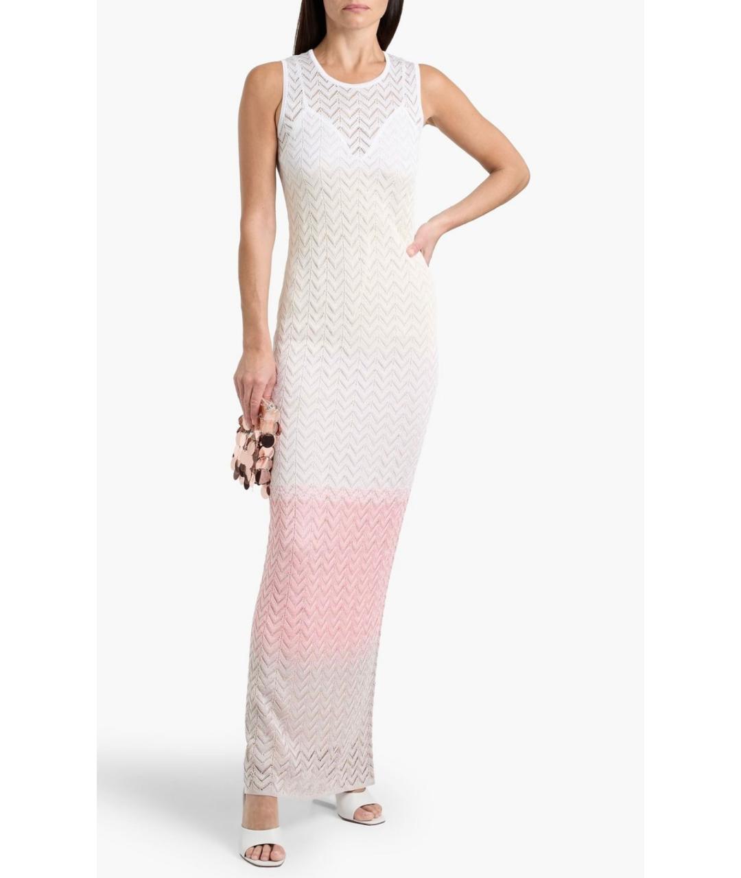 MISSONI Розовое вискозное повседневное платье, фото 2