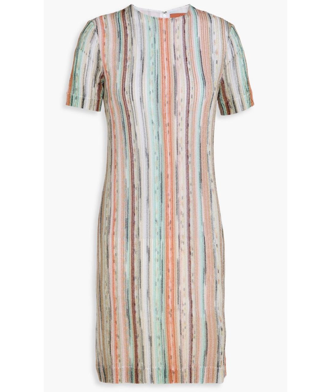 MISSONI Мульти вискозное повседневное платье, фото 4