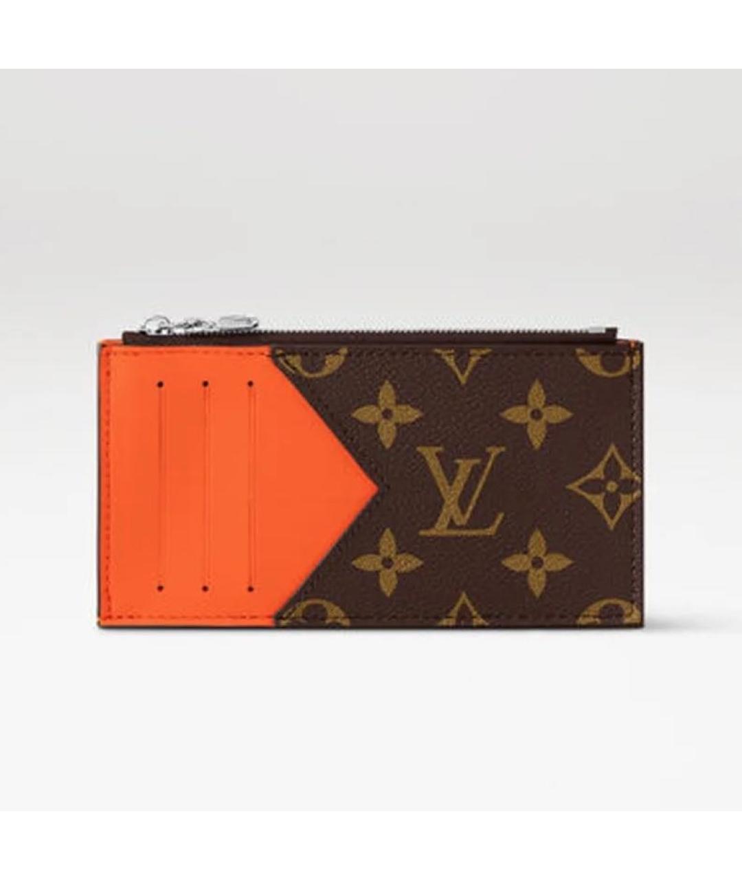 LOUIS VUITTON Красный кардхолдер, фото 9