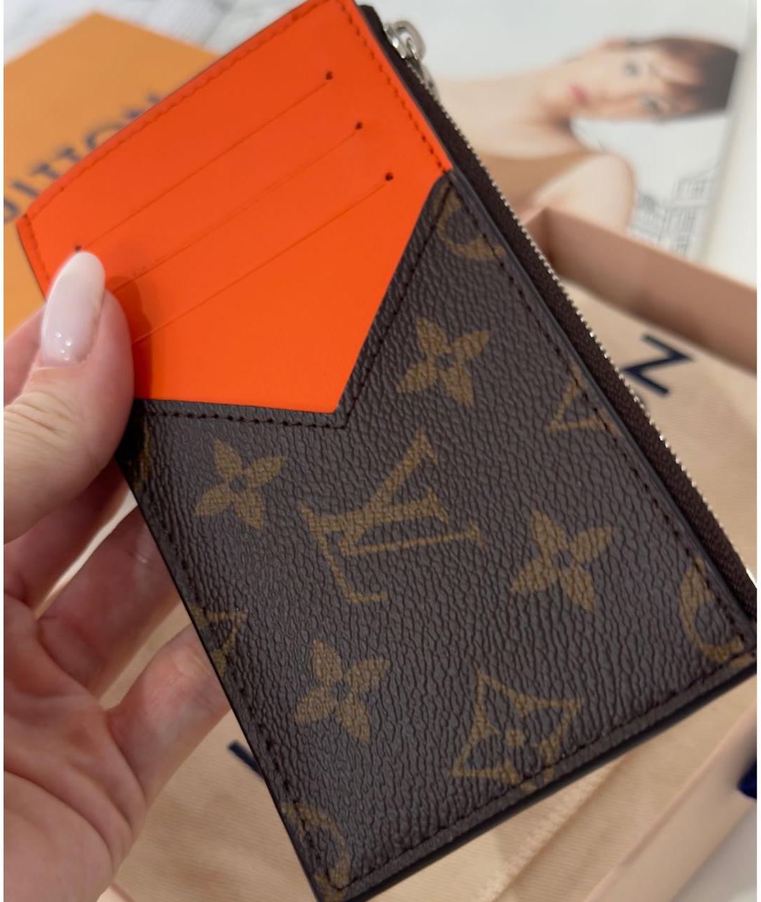 LOUIS VUITTON Красный кардхолдер, фото 6