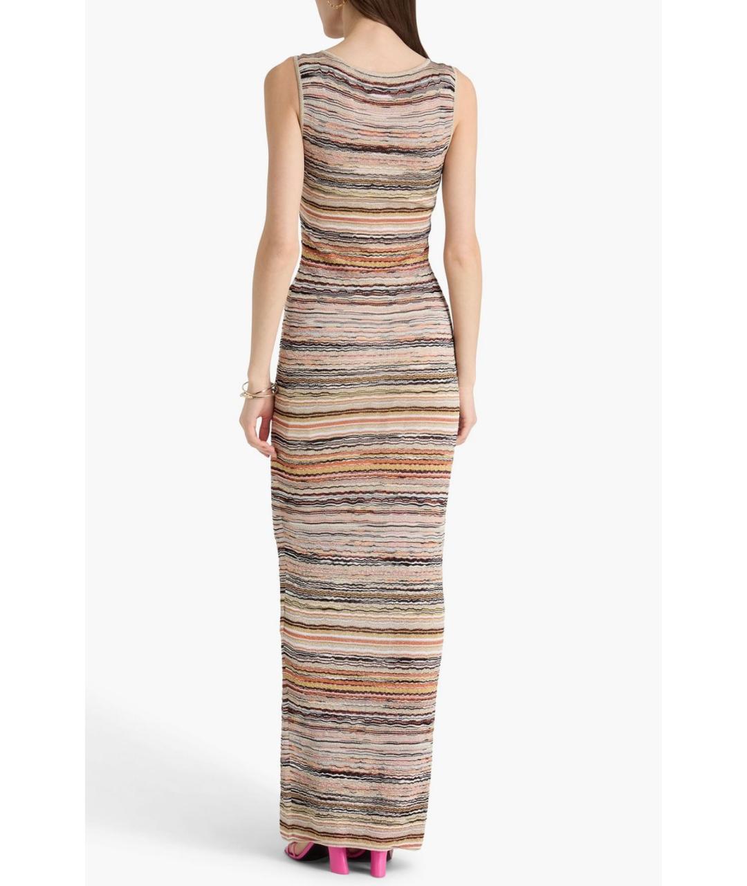 MISSONI Мульти вискозное коктейльное платье, фото 3