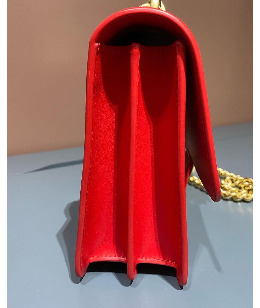 PINKO Красная кожаная сумка тоут, фото 2