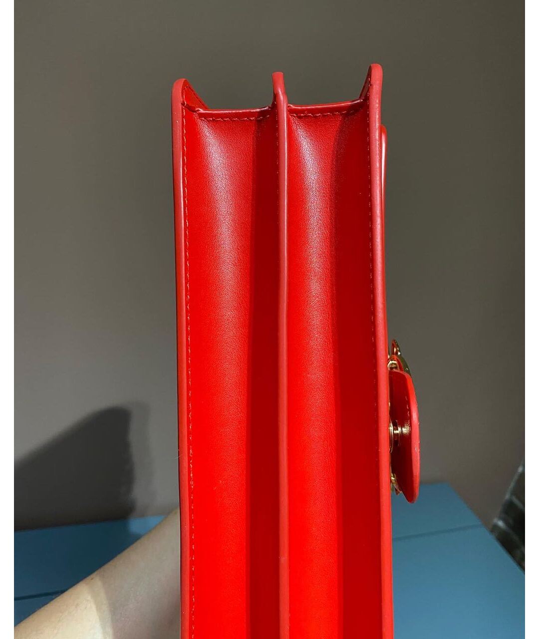 PINKO Красная кожаная сумка тоут, фото 5