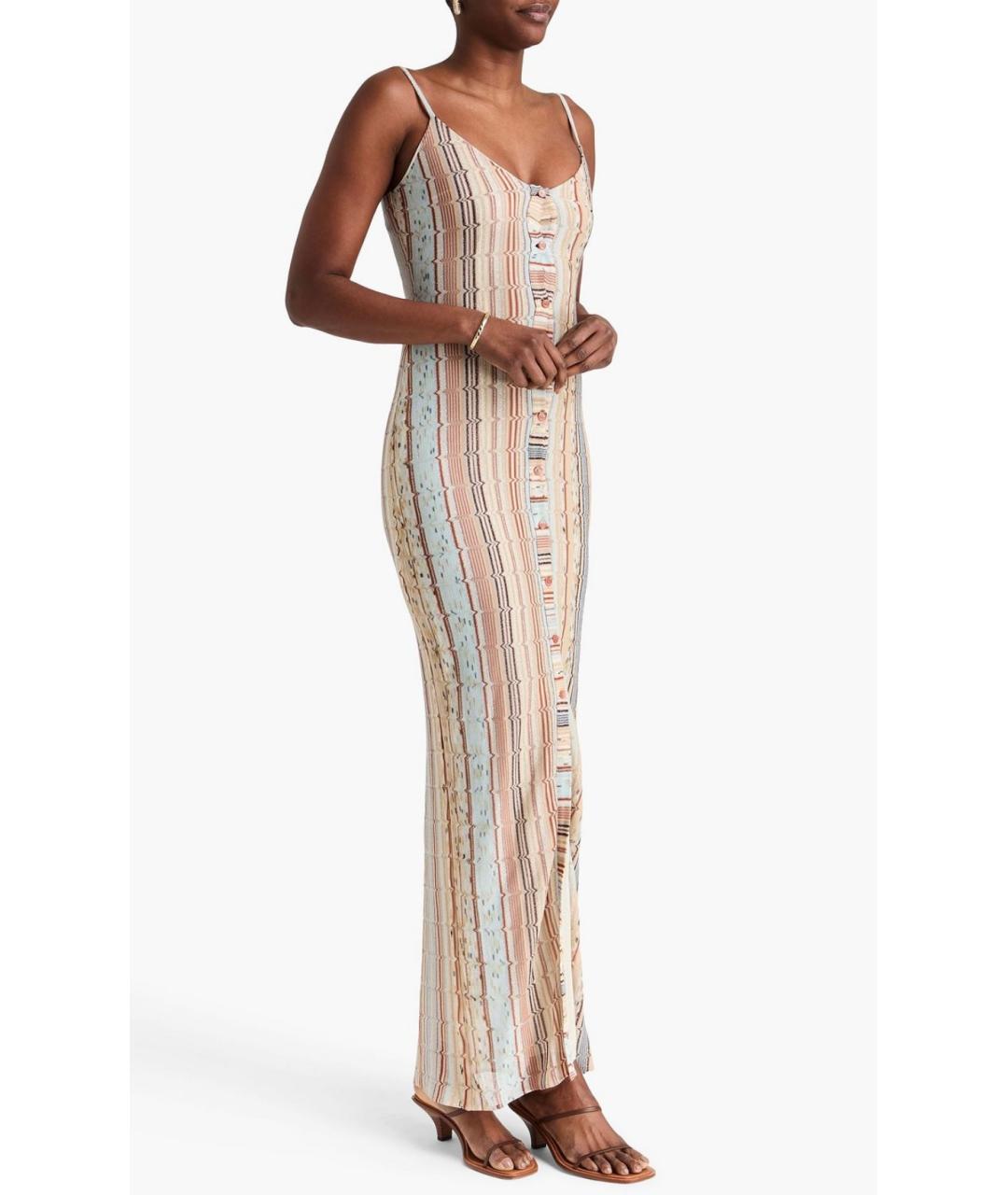 MISSONI Мульти вискозное коктейльное платье, фото 2