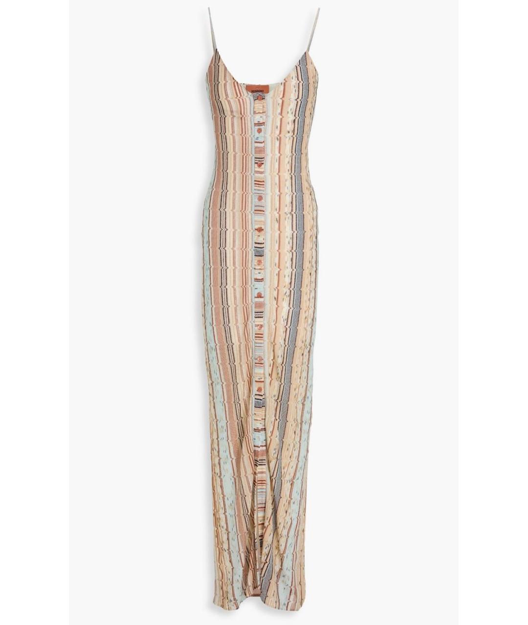 MISSONI Мульти вискозное коктейльное платье, фото 4