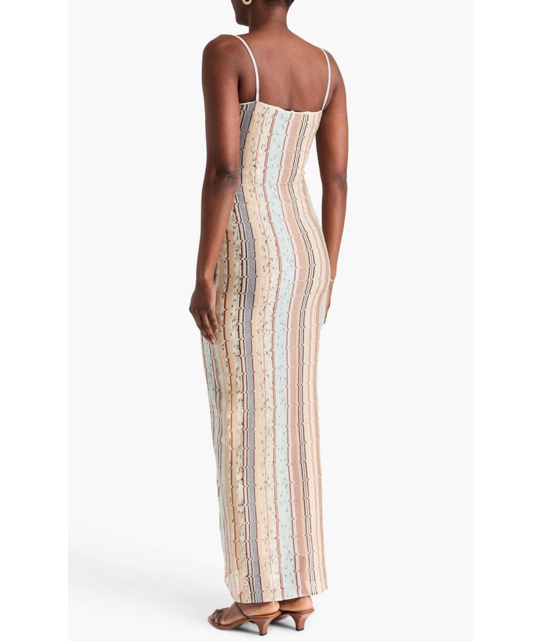MISSONI Мульти вискозное коктейльное платье, фото 3