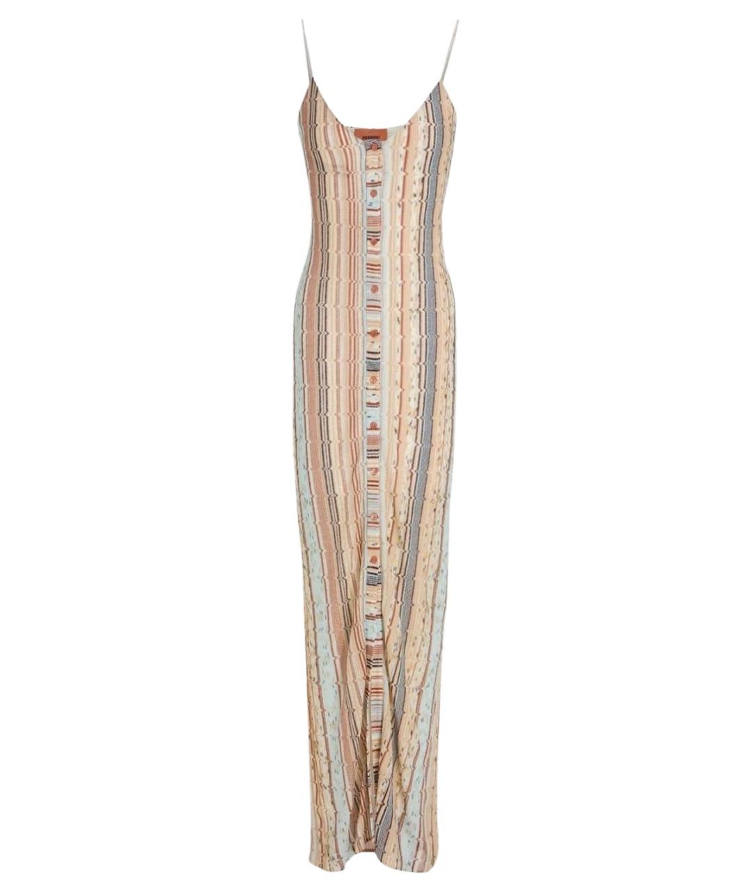 MISSONI Мульти вискозное коктейльное платье, фото 1