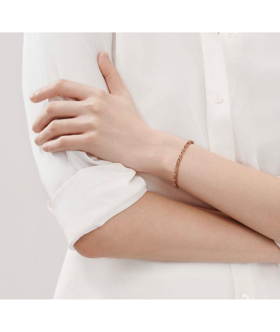 TIFFANY&CO Золотой браслет из розового золота, фото 4