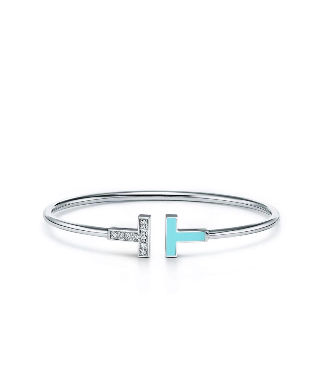 TIFFANY&CO Серебряный браслет из белого золота, фото 1