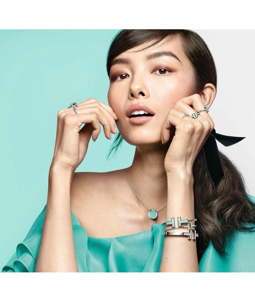 TIFFANY&CO Серебряный браслет из белого золота, фото 4