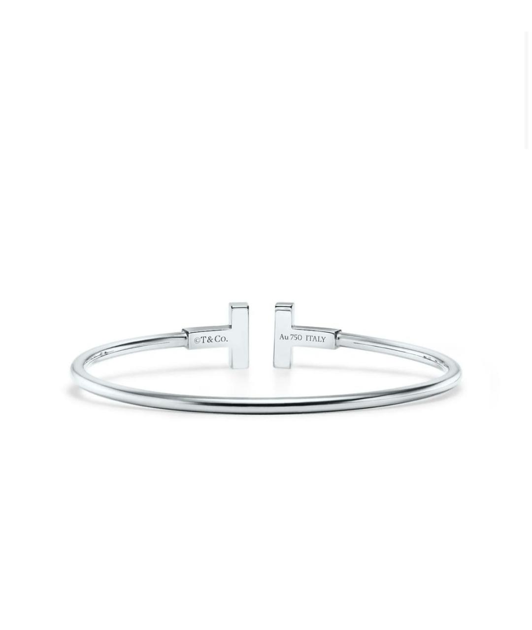 TIFFANY&CO Серебряный браслет из белого золота, фото 3
