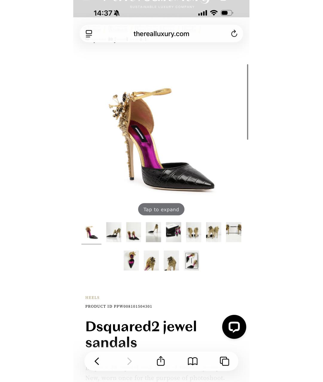 DSQUARED2 Черные кожаные туфли, фото 5