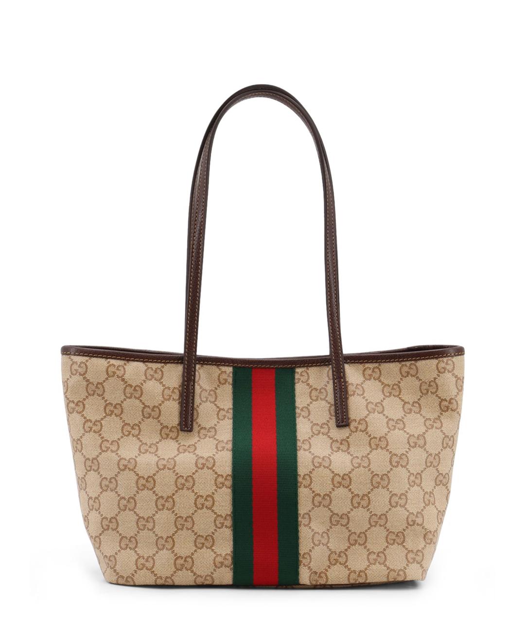 GUCCI Бежевая сумка тоут, фото 1