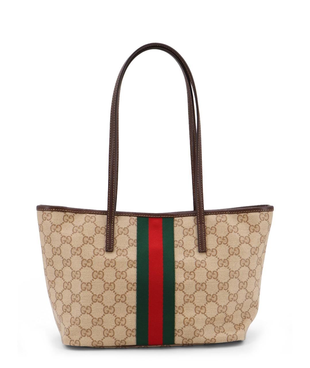 GUCCI Бежевая сумка тоут, фото 2
