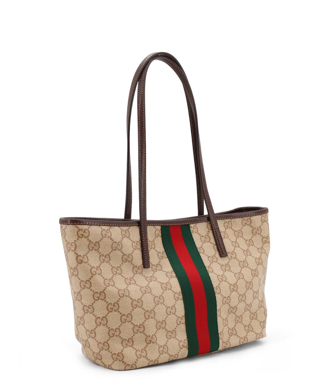 GUCCI Бежевая сумка тоут, фото 3
